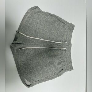Gray high waisted H&M shorts with draw string